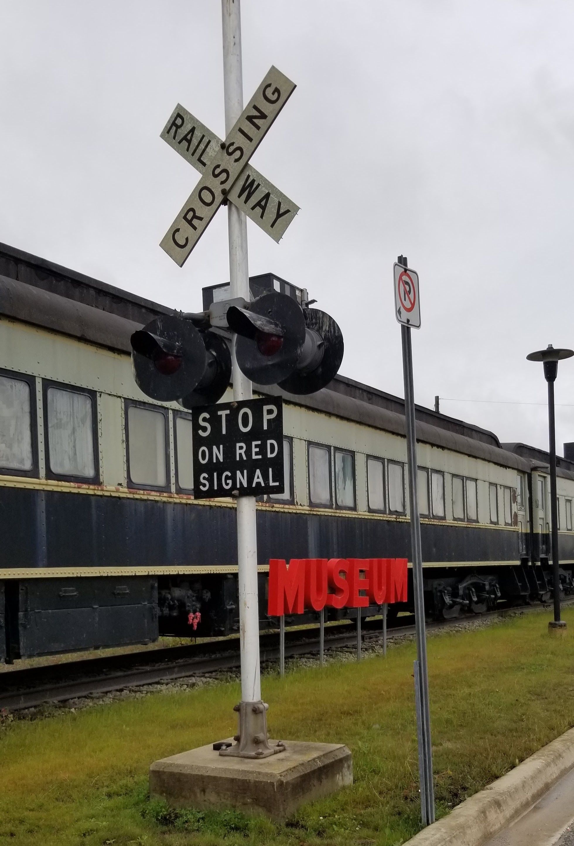 Kapuskasing Museum housed in a railway car. 