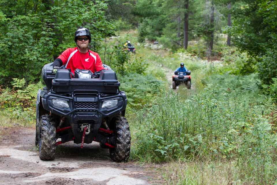 ATVs on Trail