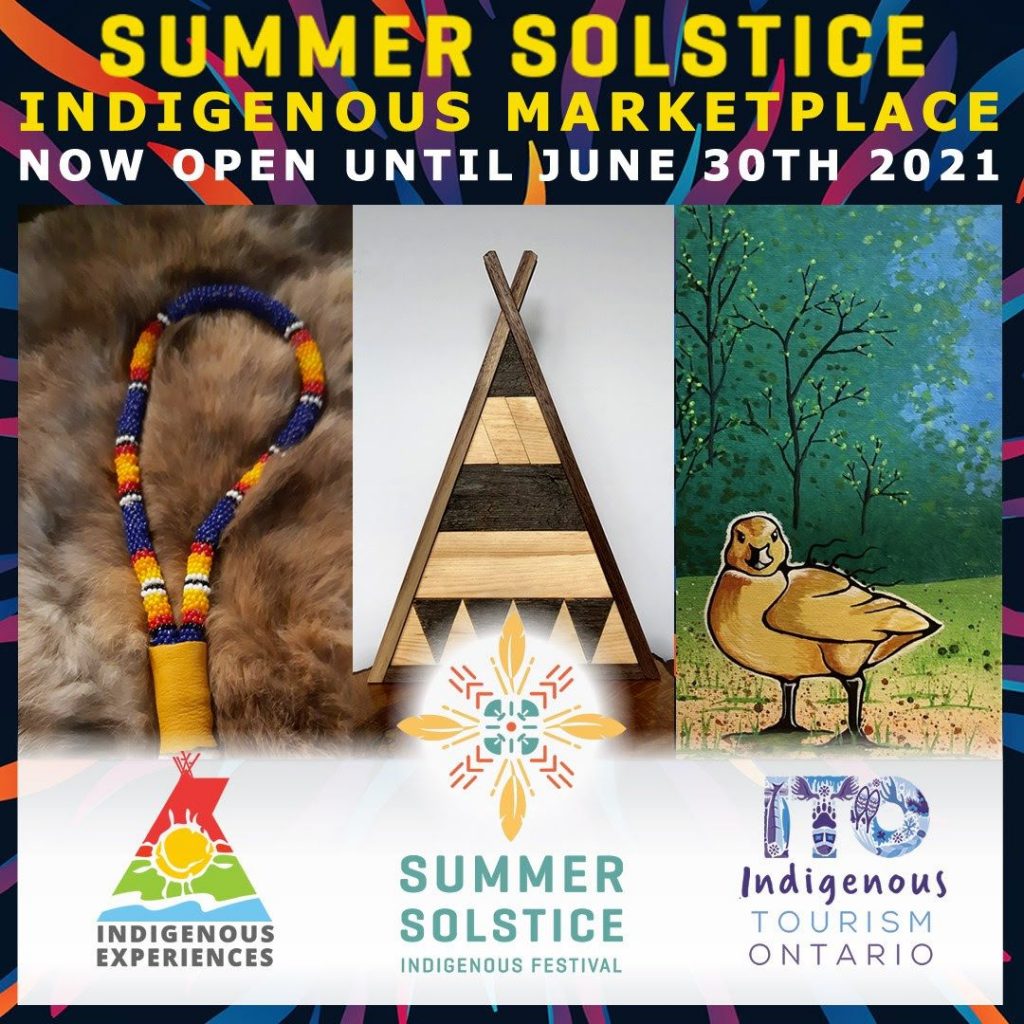 Shop the Summer solstice Indigenous Marketplace this year